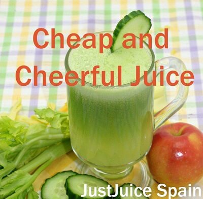 “Cheap and Cheerful” Juice doesn’t cost an arm and leg to make!!!