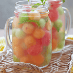 The Ultimate Melon Ball infused Water Recipe